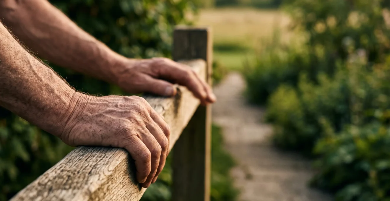Editorial portrait symbolizing the physical transformation of the human body between the ages of 50 and 70
